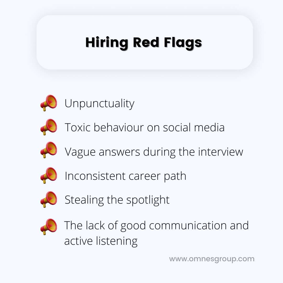 hiring red flags