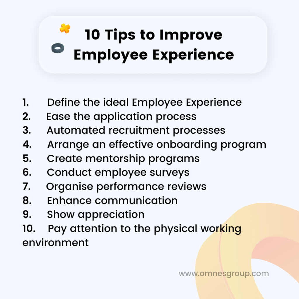 10 Tips to Improve Employee Experience | HR Glossary