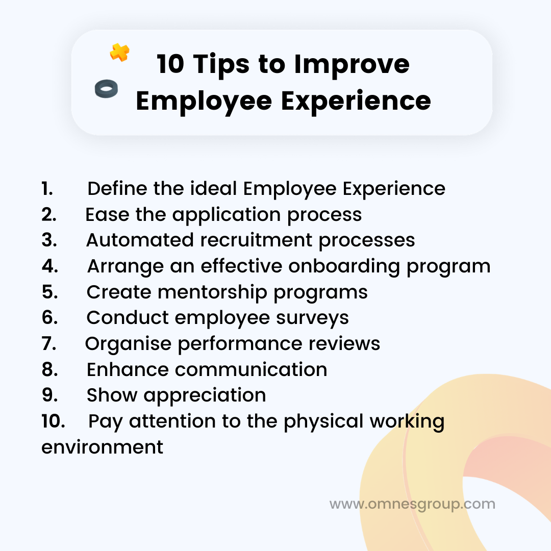 improve employee experience