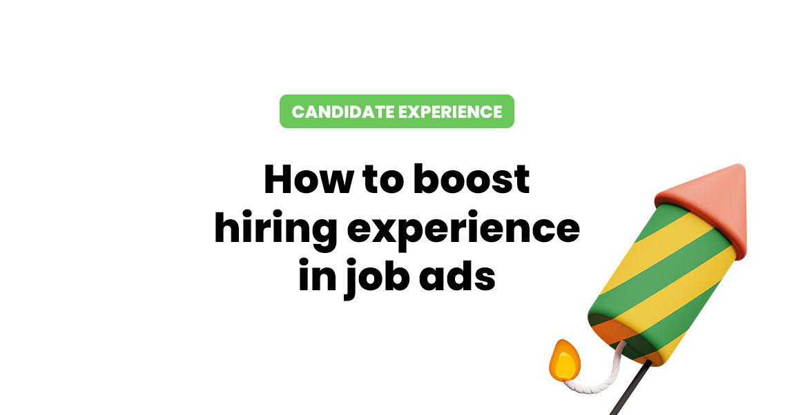 hiring experience in job ads