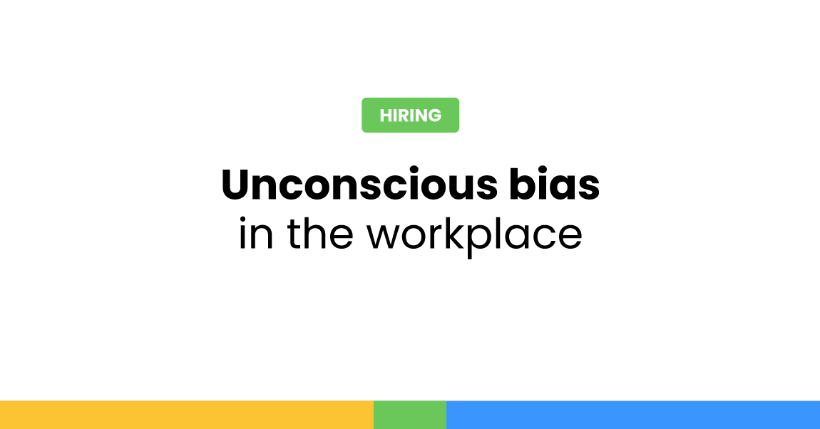 Unconscious bias in the workplace blog cover