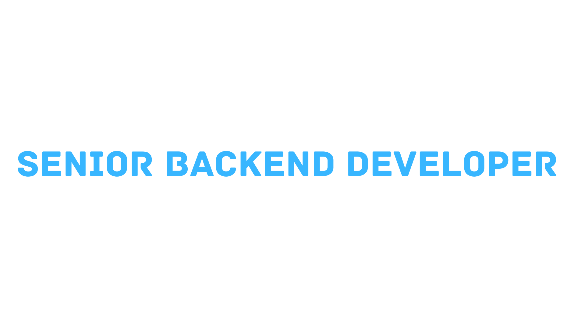 Senior Backend Developer | Omnes Group