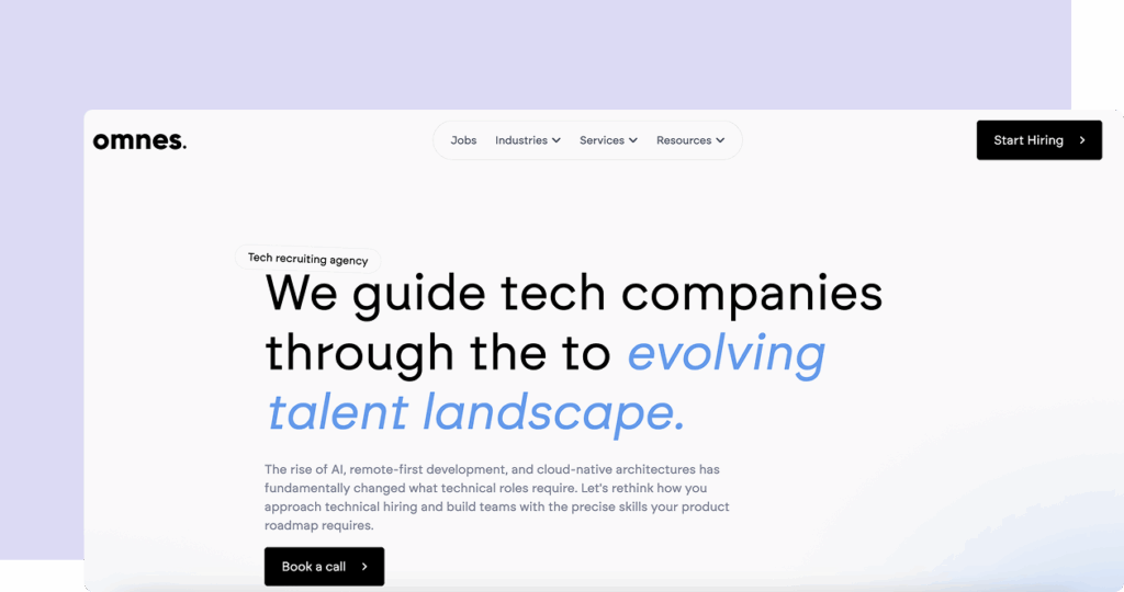 tech recruiting agencies