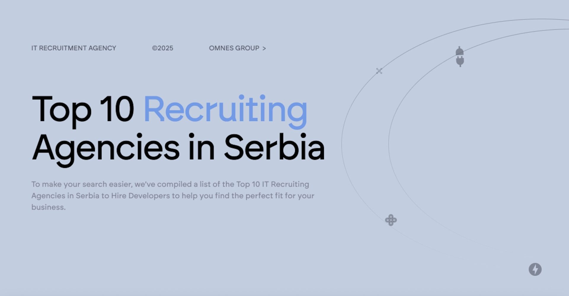 IT RECRUITMENT AGENCY SERBIA